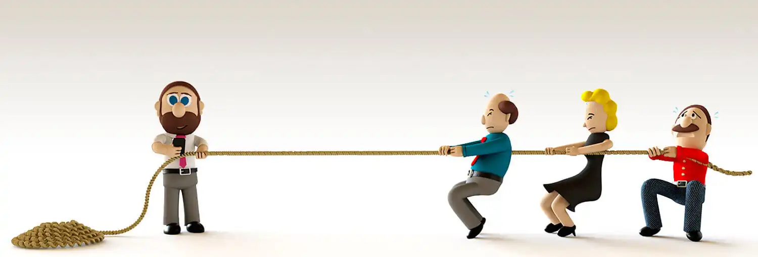 Linnenbringer Law beating the competition in tug-of-war